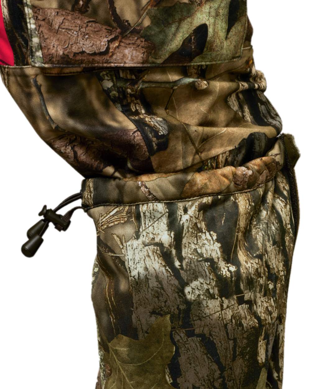 Mossy Oak Break-up Country Coloured Harkila Moose Hunter 2.0 Silent Gaiters on white background #colour_mossy-oak-break-up-country