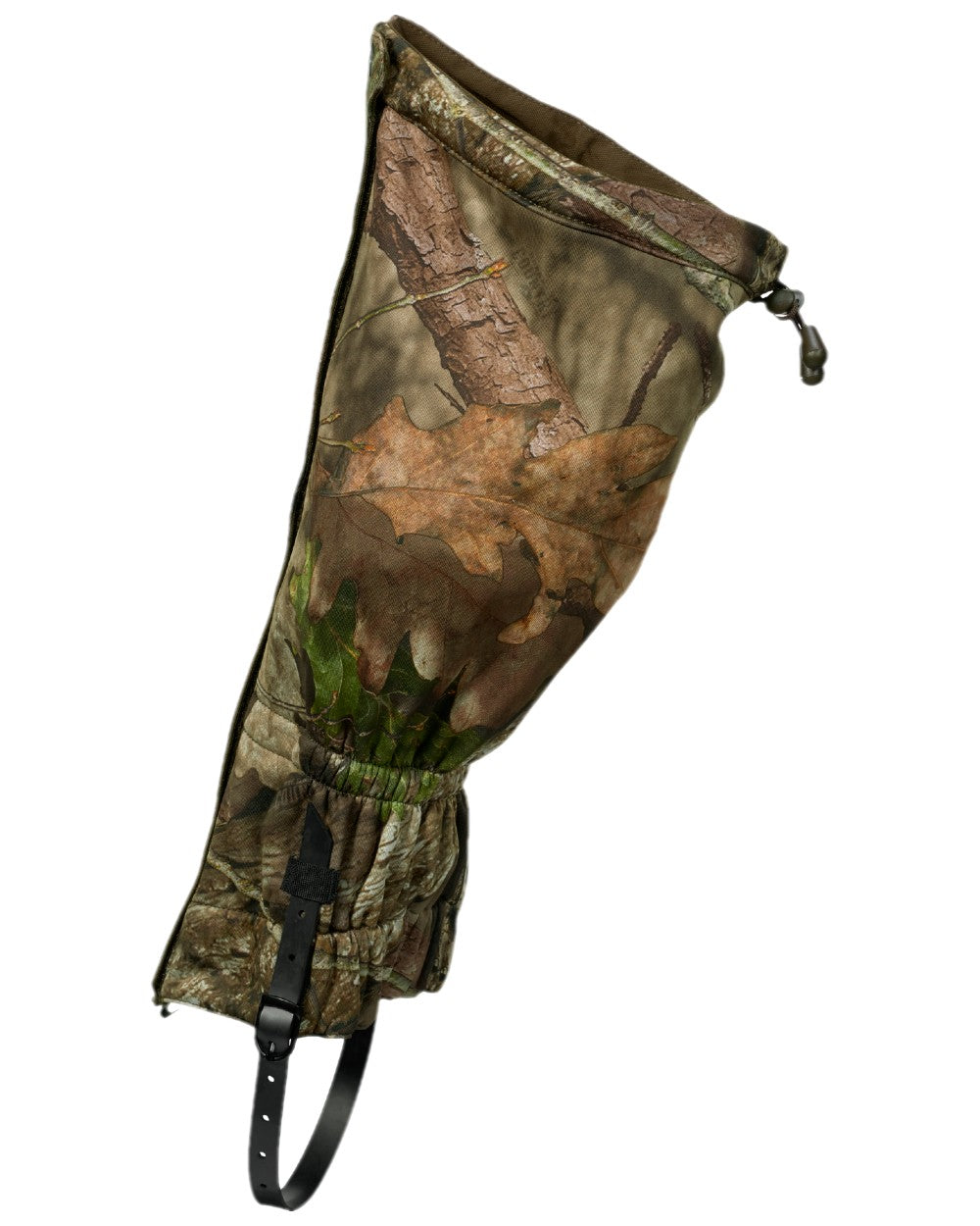 Mossy Oak Break-up Country Coloured Harkila Moose Hunter 2.0 Silent Gaiters on white background #colour_mossy-oak-break-up-country