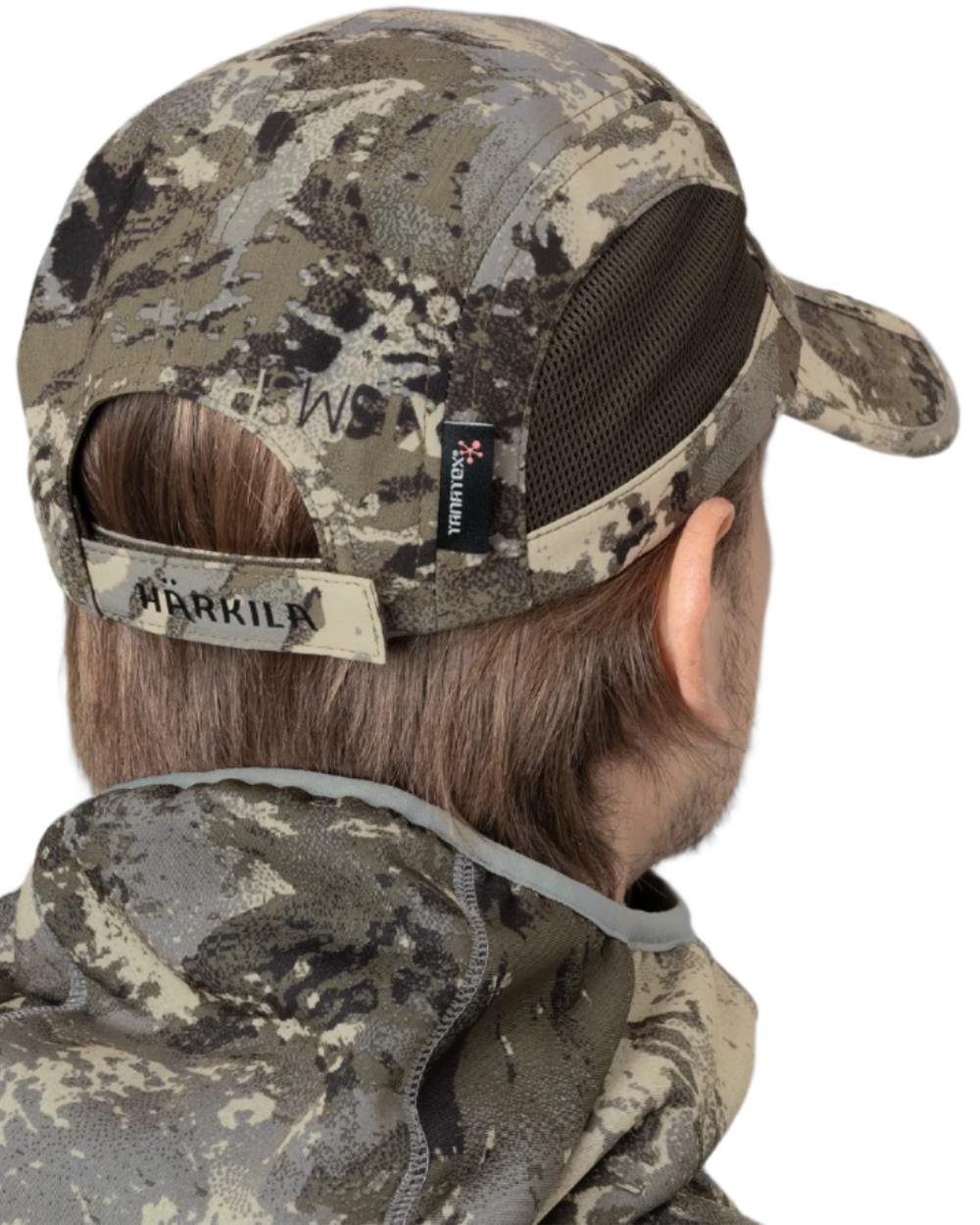 AXIS Mountain Coloured Harkila Mountain Hunter Expedition Foldable Cap on white background #colour_axis-mountain