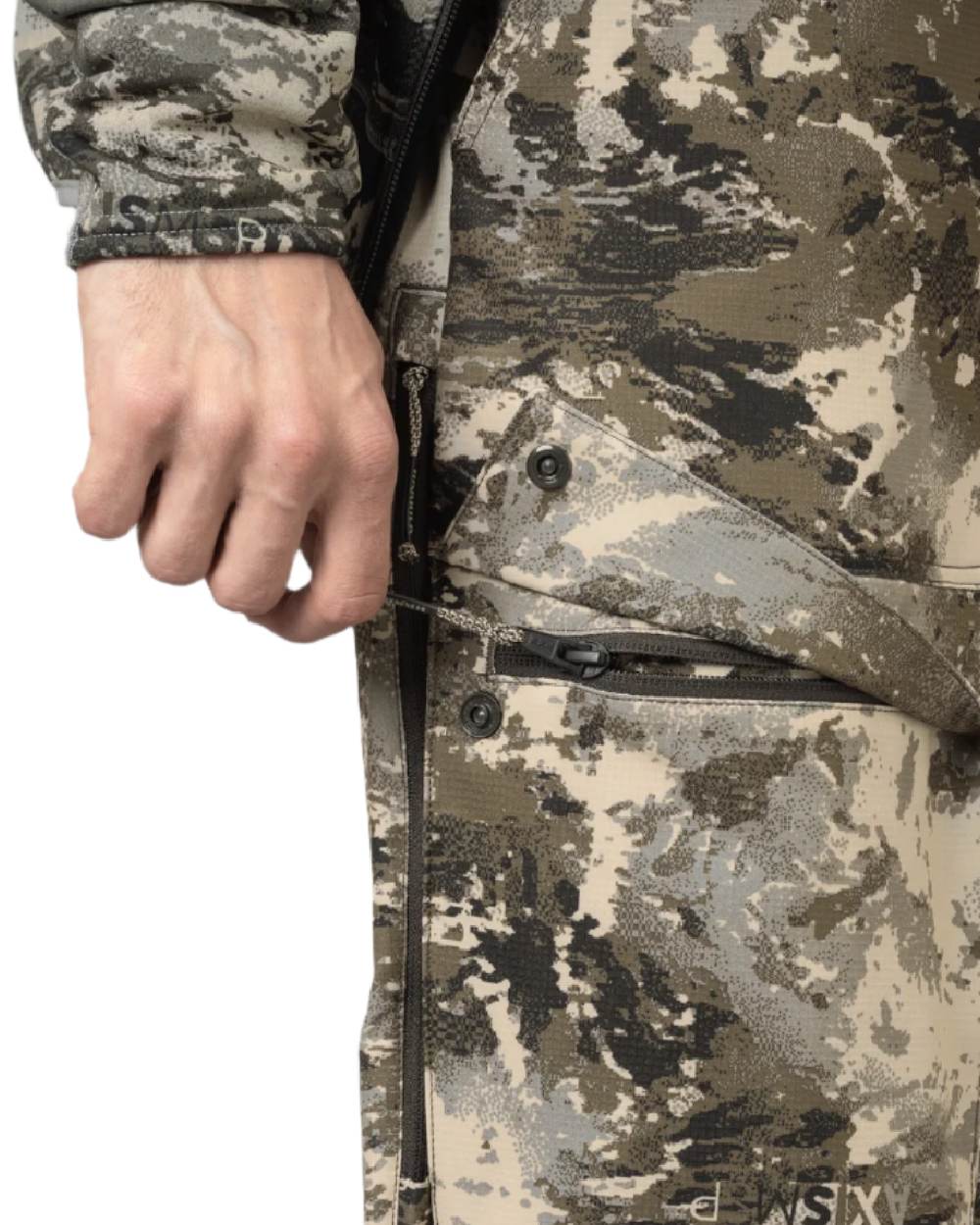 AXIS Mountain Coloured Harkila Mountain Hunter Expedition Light Trousers on white background #colour_axis-mountain