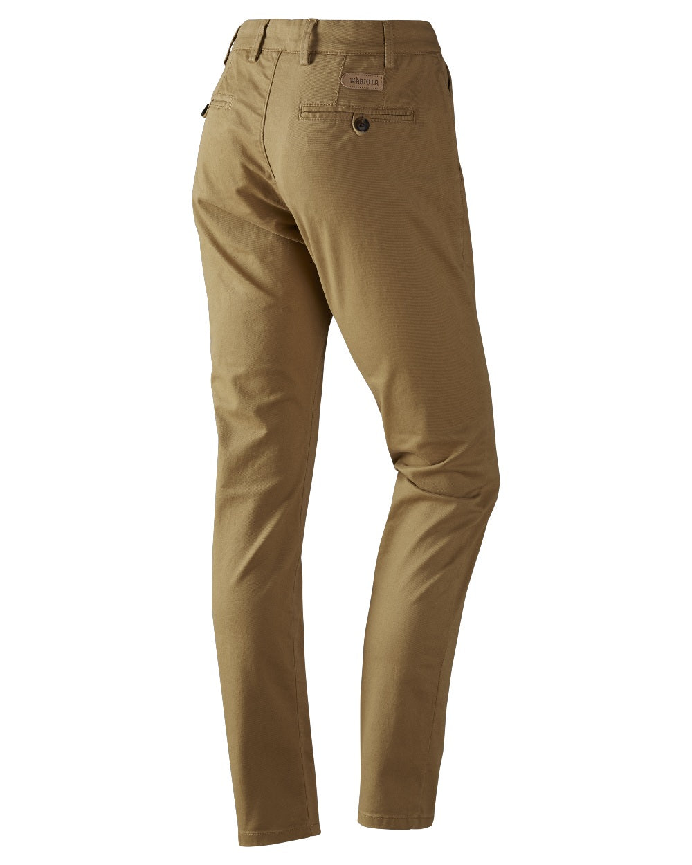 Antique Sand Coloured Harkila Norberg Lady Chinos on white background #colour_antique-sand