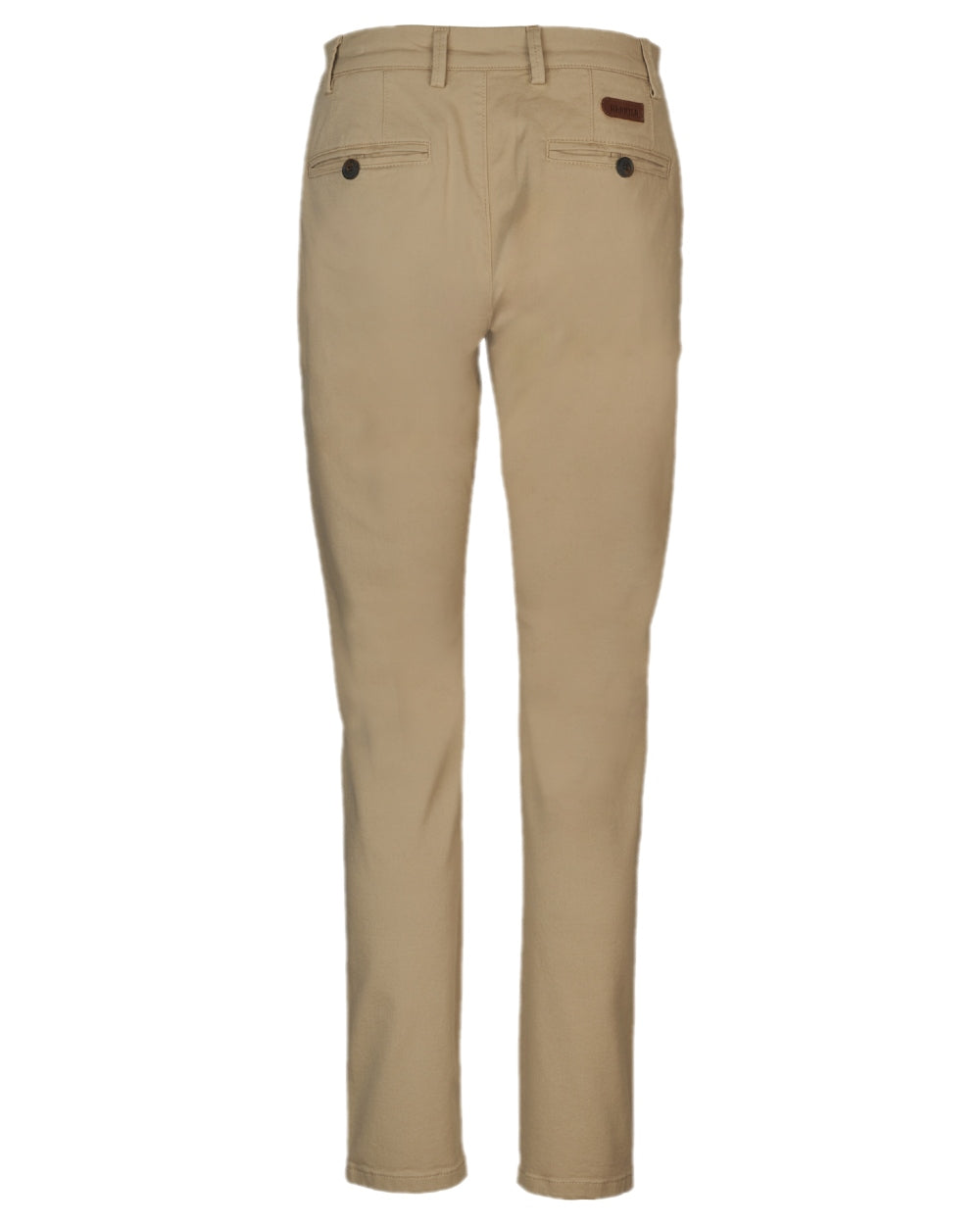 Sand Coloured Harkila Norberg Lady Chinos on white background #colour_sand