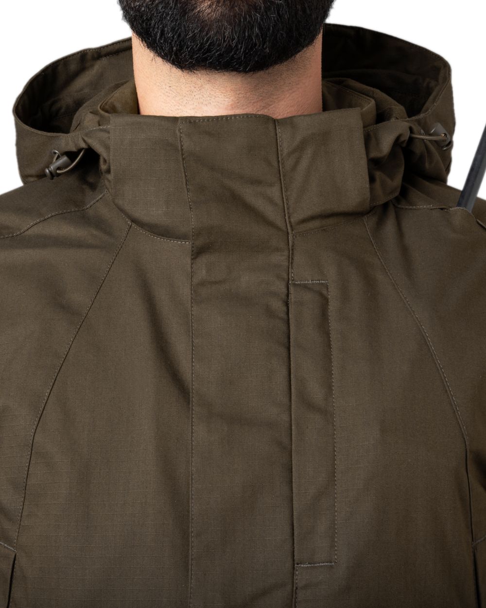 Willow Green Coloured Harkila Nordic Hunter HWS Jacket on white background #colour_willow-green