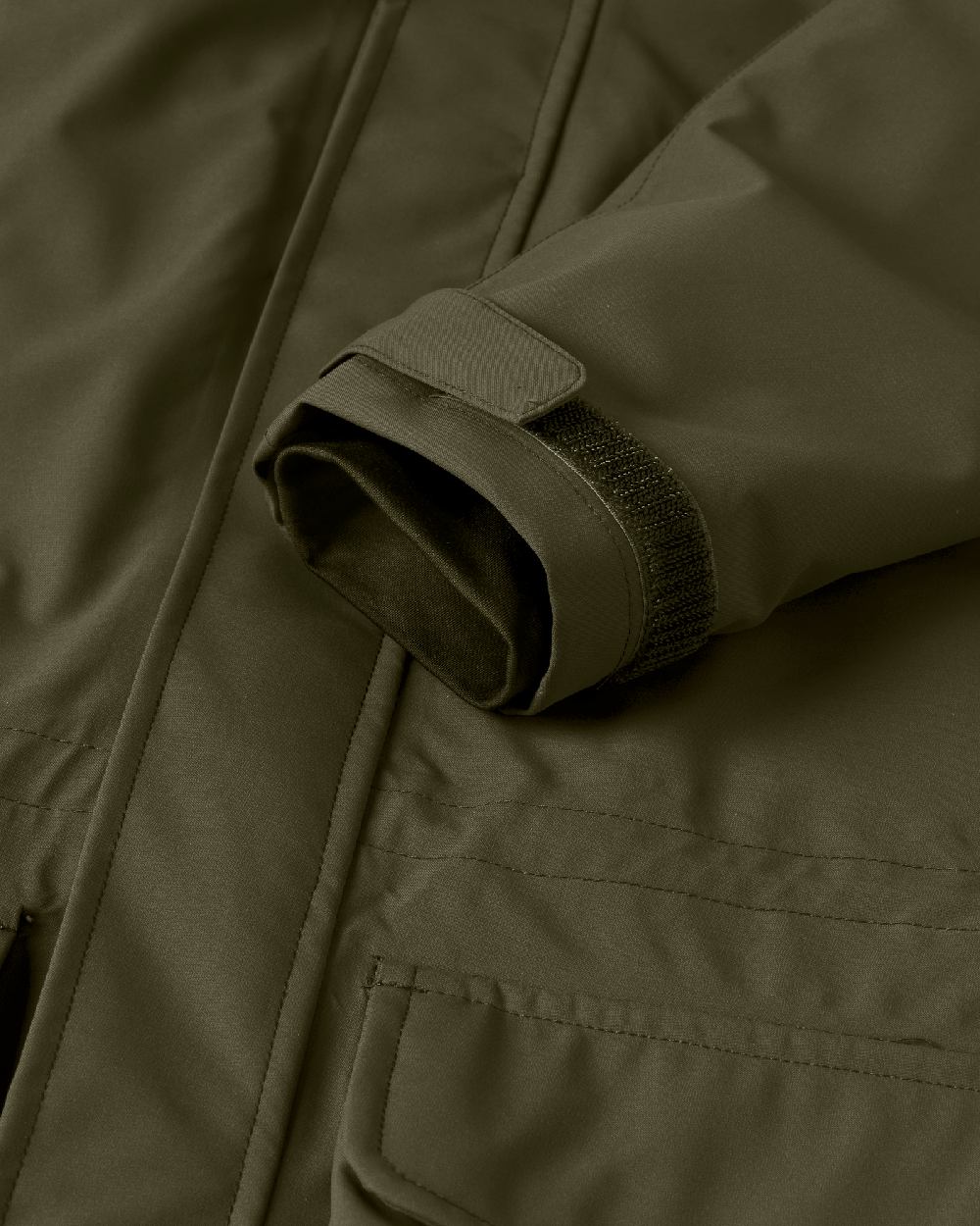 Willow Green Coloured Harkila Orton Packable Lady Jacket on white background #colour_willow-green