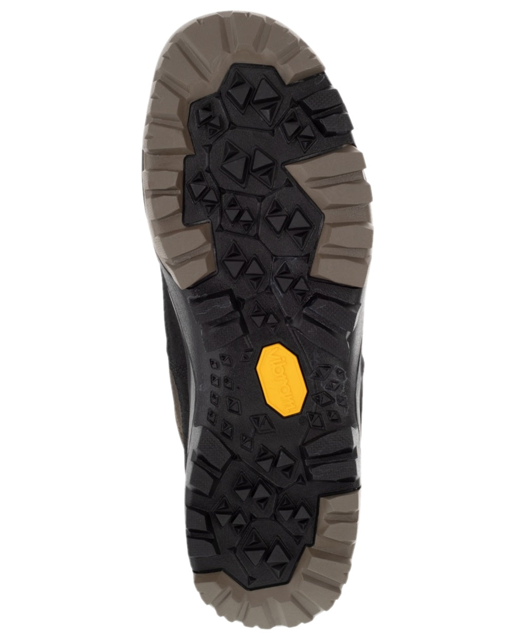 Shadow Brown Coloured Harkila Pro Hunter Light Mid GTX Boots on white background #colour_shadow-brown