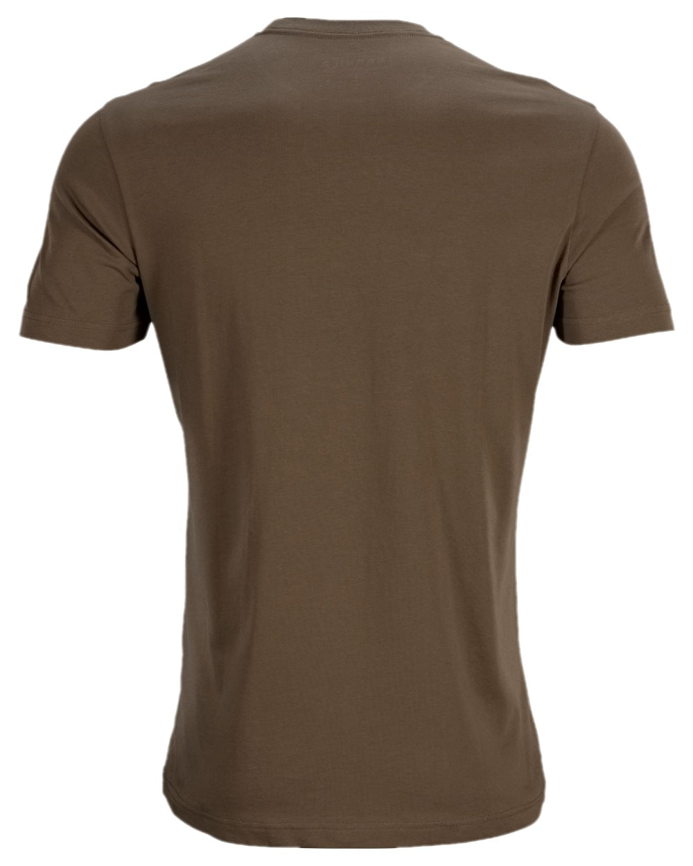 Slate Brown Coloured Harkila Pro Hunter Short Sleeve T-Shirt on white background #colour_slate-brown