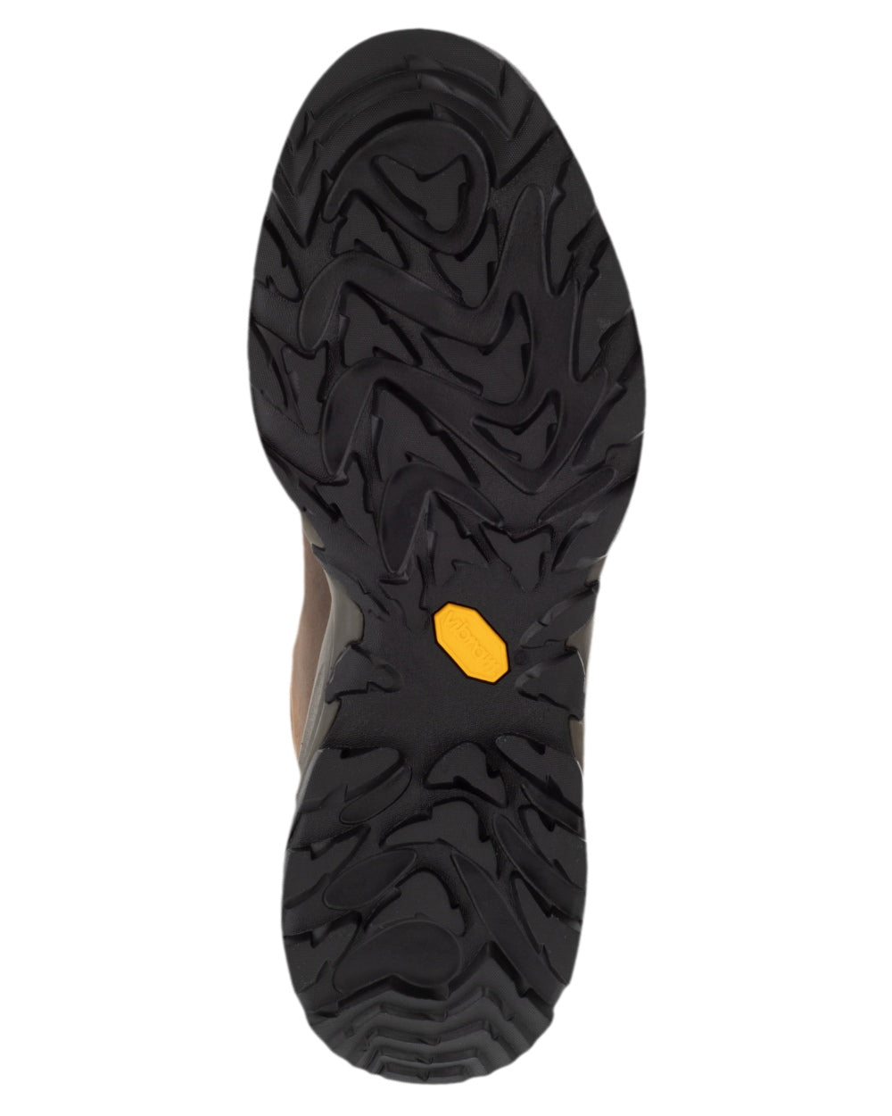 Dark Brown Coloured Harkila Reidmar Mid 2.0 GTX Leather Boots on white background #colour_dark-brown