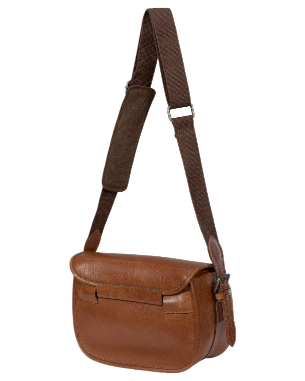Cognac Coloured Harkila Retrieve Cartridge Bag 125 Cartridges on white background #colour_cognac