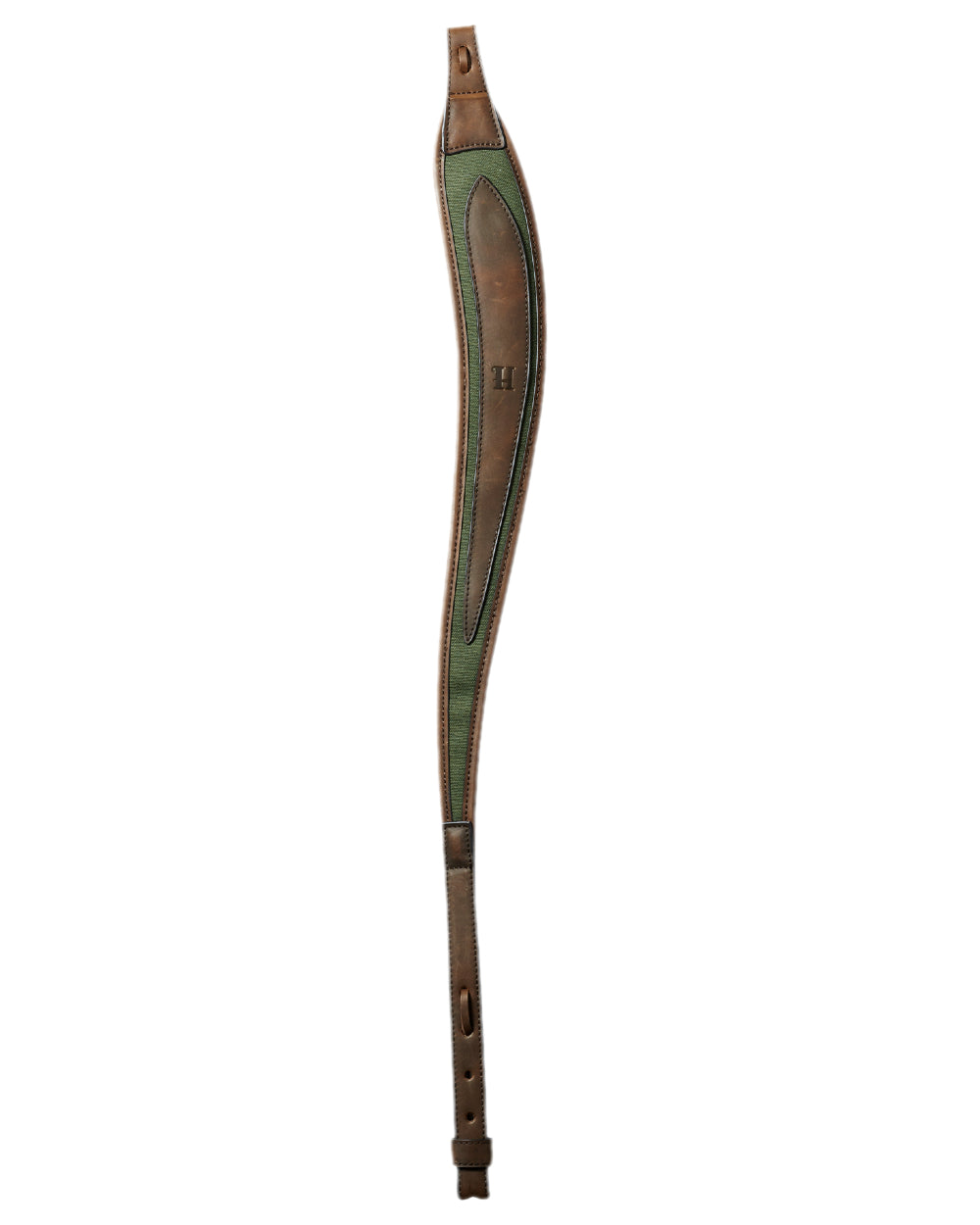 Green Coloured Harkila Rifle Sling on white background #colour_green