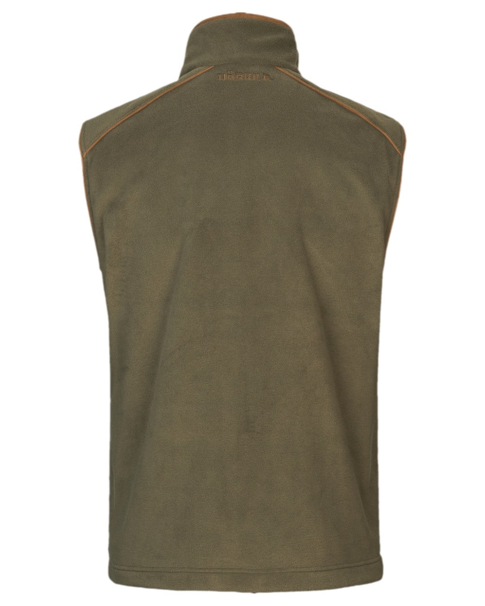 Grape Leaf Coloured Harkila Sandhem 200 Fleece Waistcoat on outdoor background #colour_grape-leaf