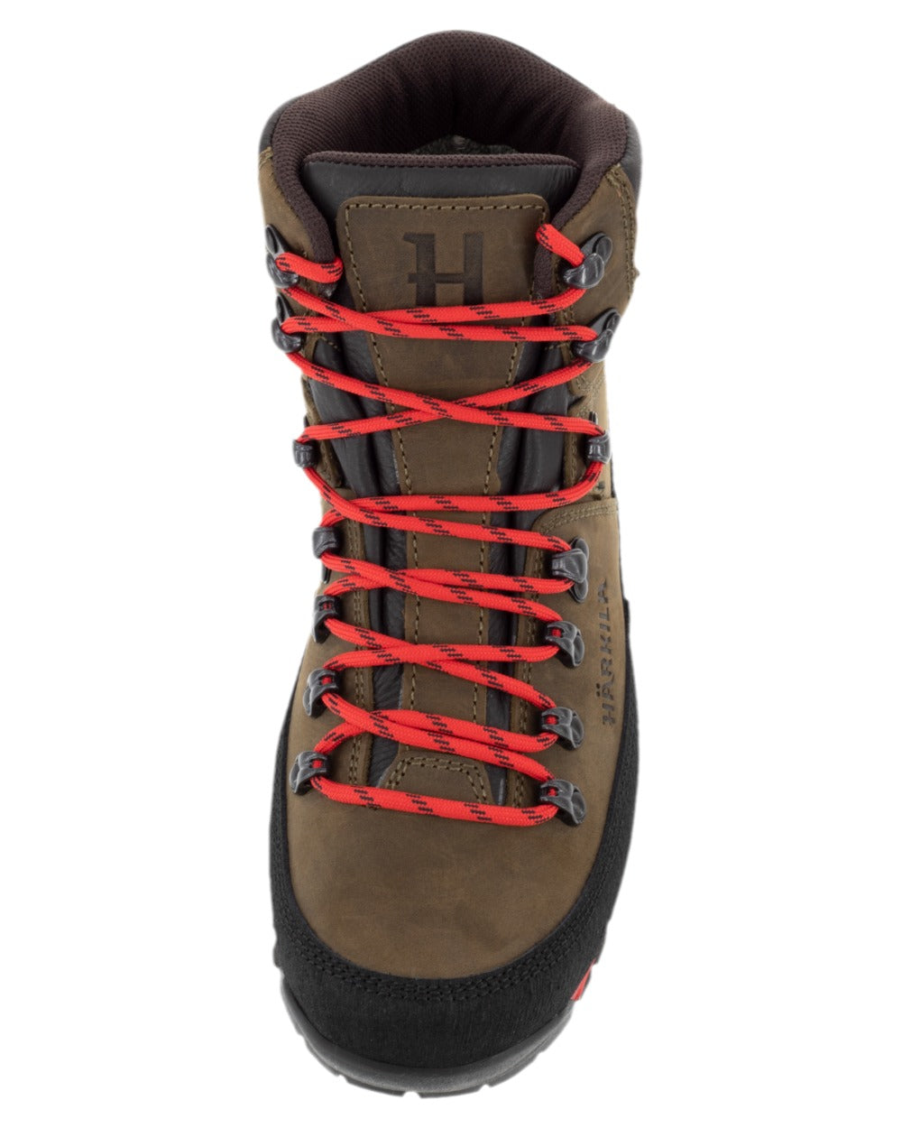 Willow Green Coloured Harkila Saxnas Womens GTX Boots on white background #colour_willow-green