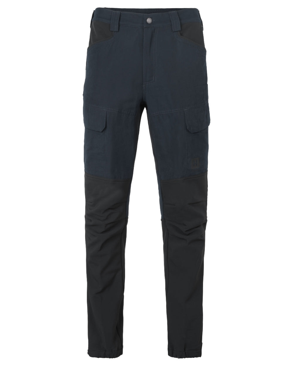 Salute Anthracite Coloured Harkila Scandinavian Trousers on white background #colour_salute-anthracite