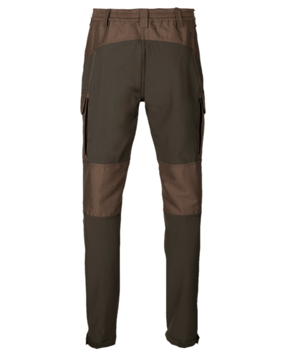 Slate Brown Shadow Brown Coloured Harkila Scandinavian Trousers on white background #colour_slate-brown-shadow-brown
