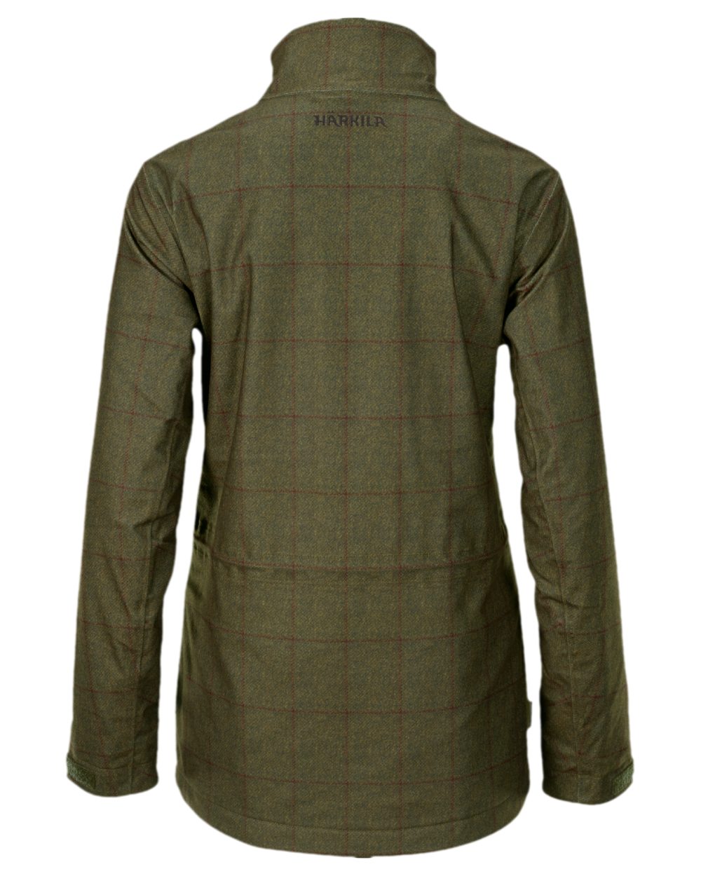 Willow Green Coloured Harkila Stornoway Shooting Lady Jacket on white background #colour_willow-green