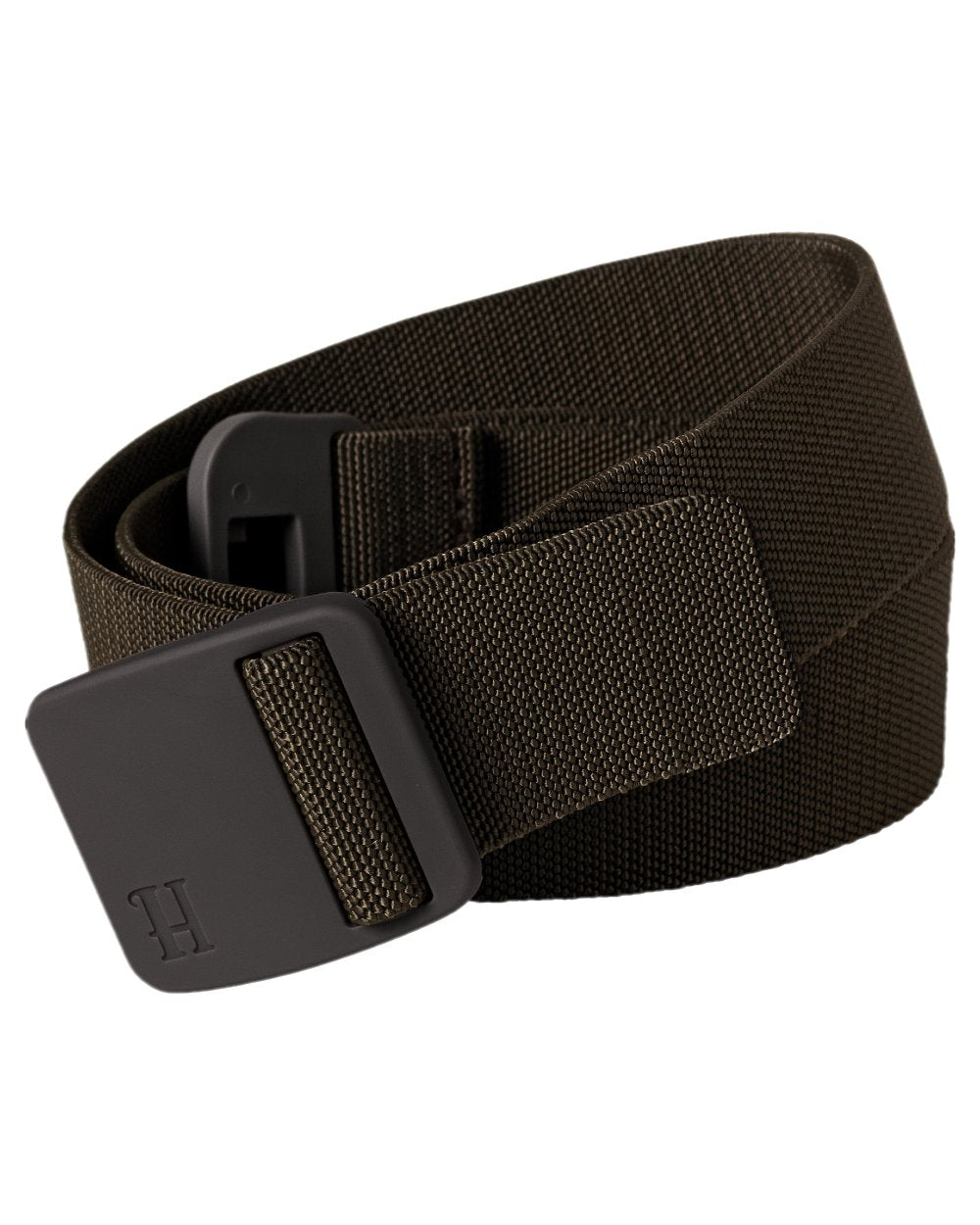 Willow Green Coloured Harkila Tech Belt on white background #colour_willow-green