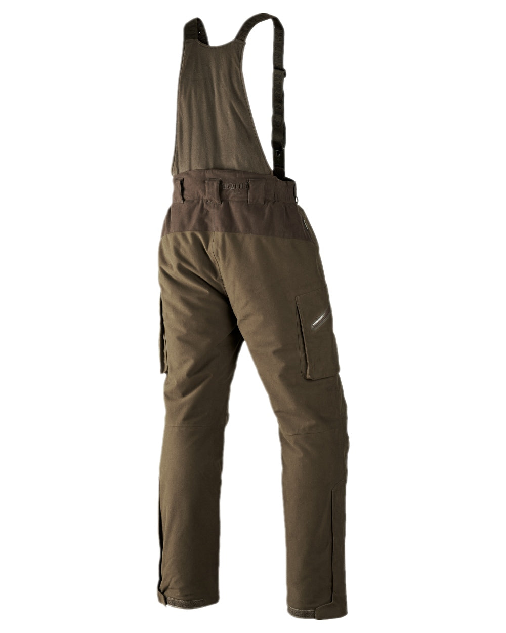 Hunting Green Coloured Harkila Visent Trousers on white background #colour_hunting-green