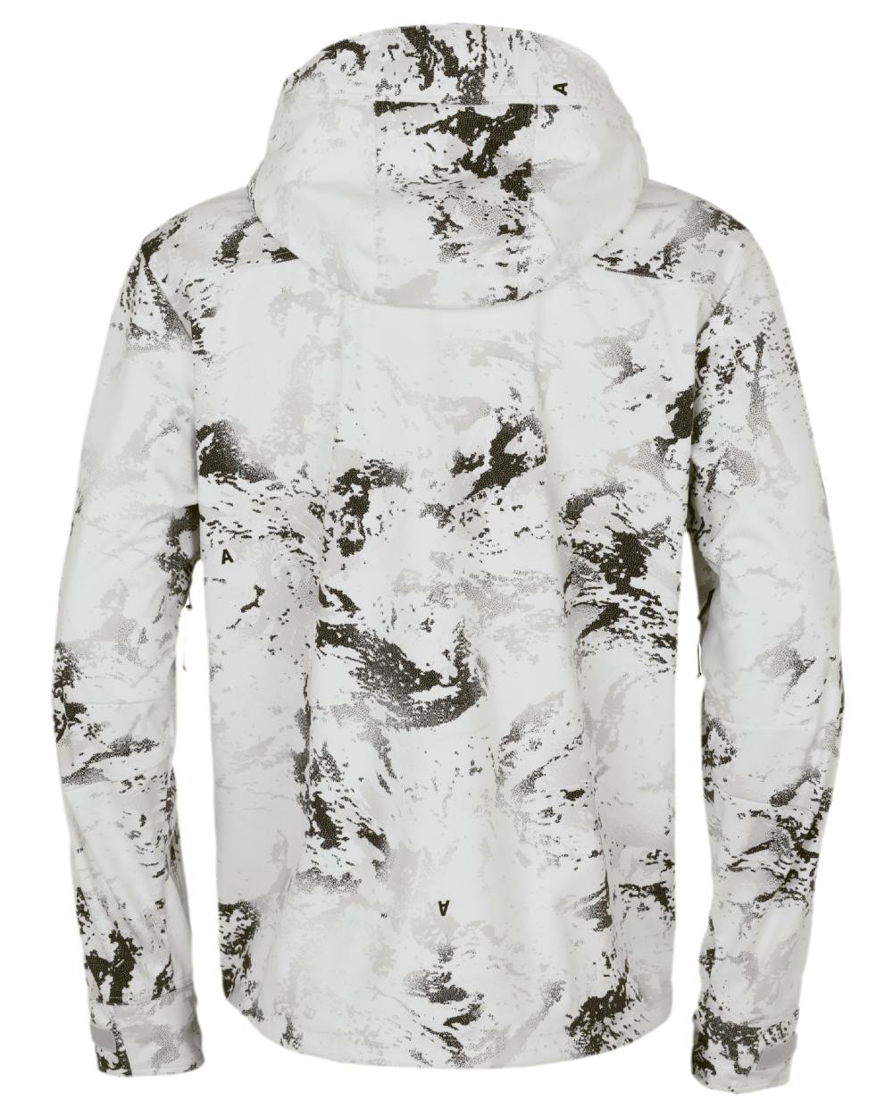 AXIS Snow Coloured Harkila Winter Active WSP Jacket on white background #colour_axis-snow