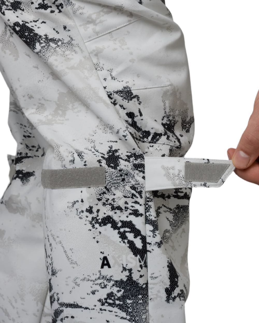 AXIS Snow Coloured Harkila Winter Active WSP Trousers on white background #colour_axis-snow