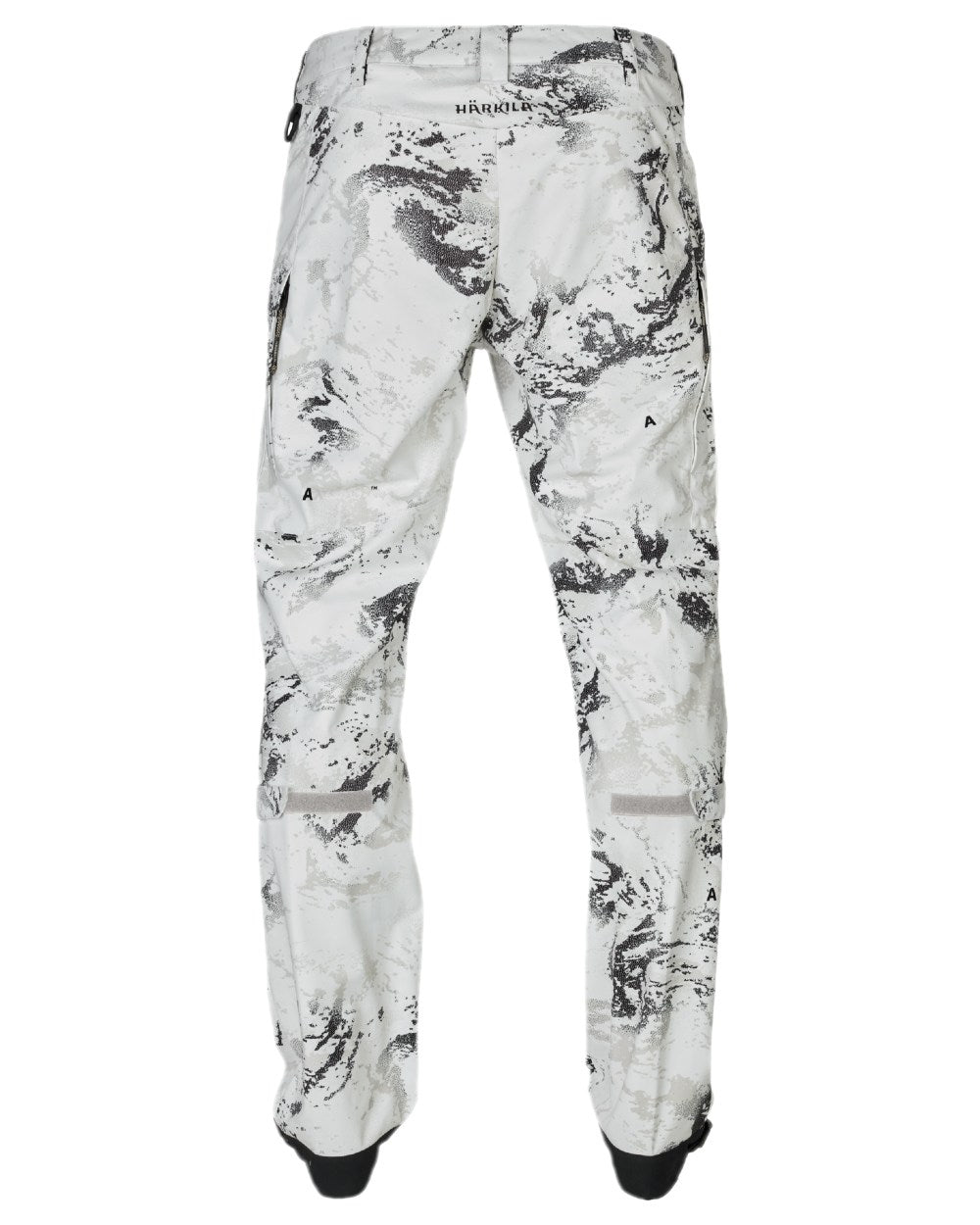 AXIS Snow Coloured Harkila Winter Active WSP Trousers on white background #colour_axis-snow