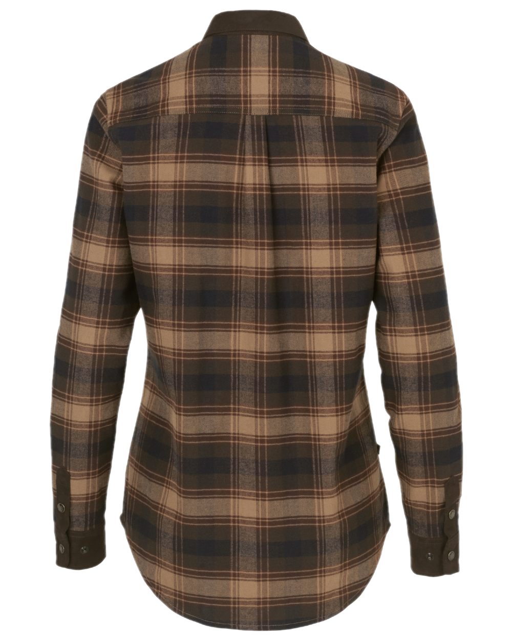 Burgundy Coloured Harkila Womens Aivak Long Sleeved Shirt on white background #colour_burgundy