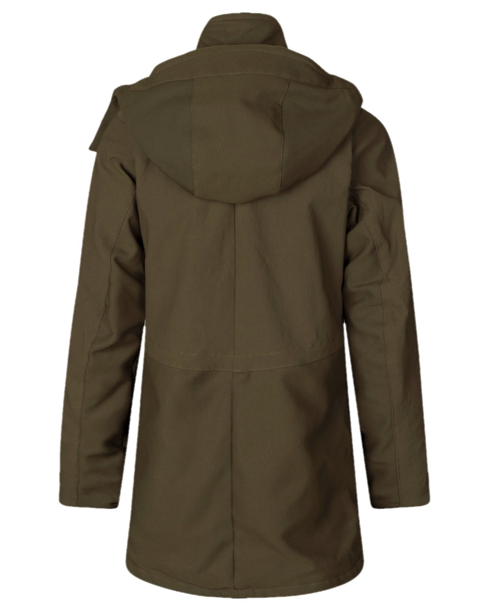 Willow Green Coloured Harkila Womens Pro Hunter GTX Jacket on white background #colour_willow-green