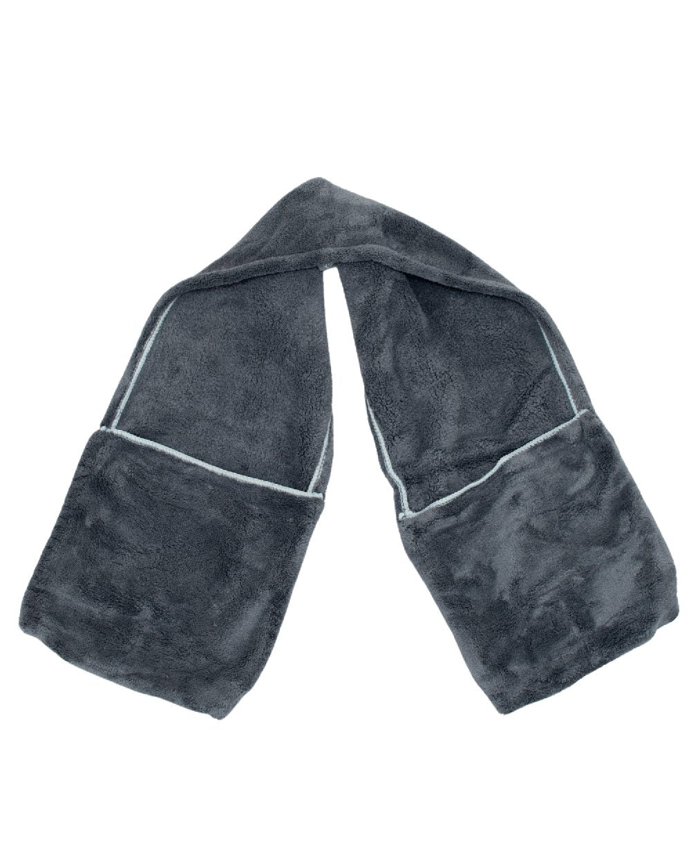 Grey Blue coloured Henry Wag Glove Drying Towel on white background #colour_grey-blue