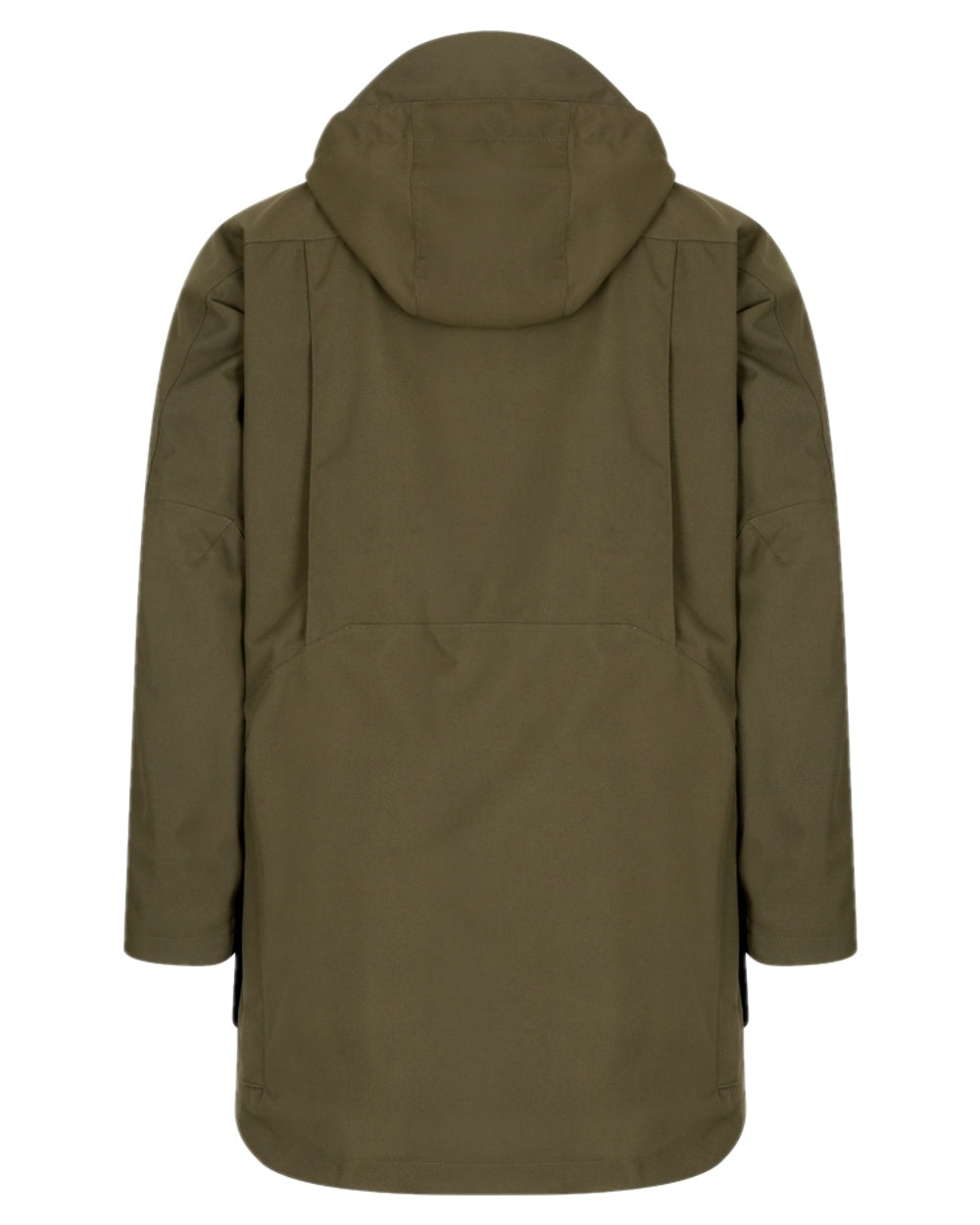 Green Coloured Hoggs of Fife Ballater Waterproof Field Jacket on white background #colour_green