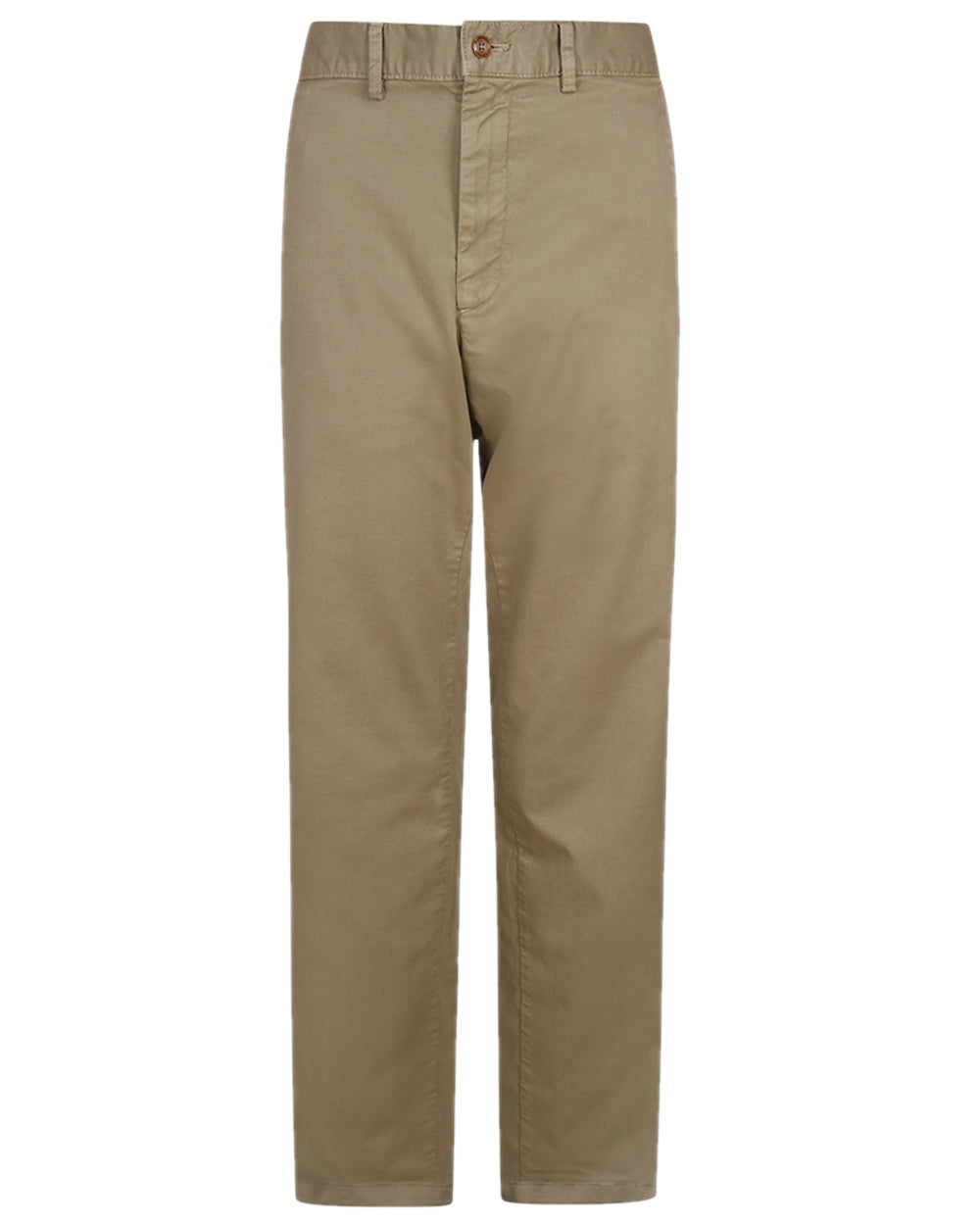 Stone Coloured Hoggs of Fife Beauly Chino Trousers on white background #colour_stone