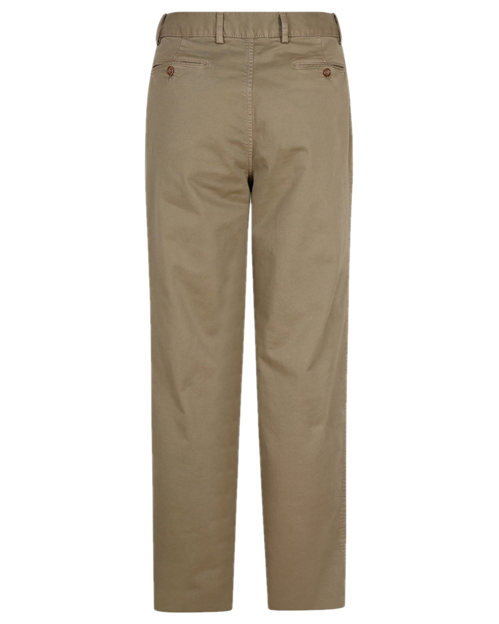 Stone Coloured Hoggs of Fife Beauly Chino Trousers on white background #colour_stone
