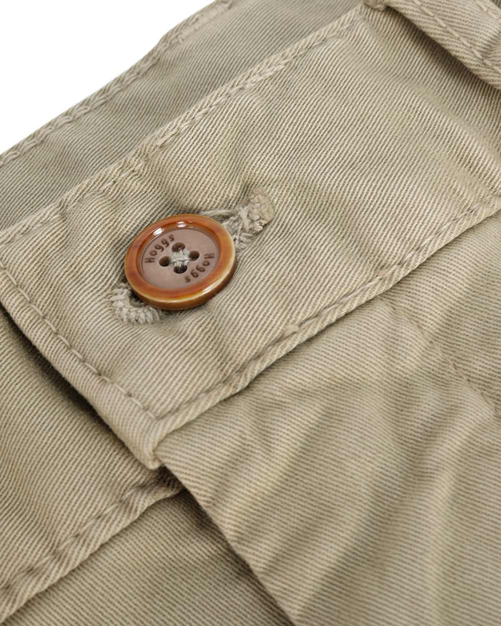 Stone Coloured Hoggs of Fife Beauly Chino Trousers on white background #colour_stone