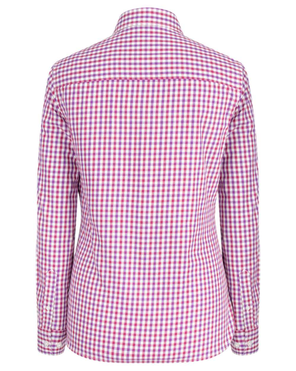 Violet Cerise Coloured Hoggs of Fife Becky II Shirt on white background #colour_violet-cerise