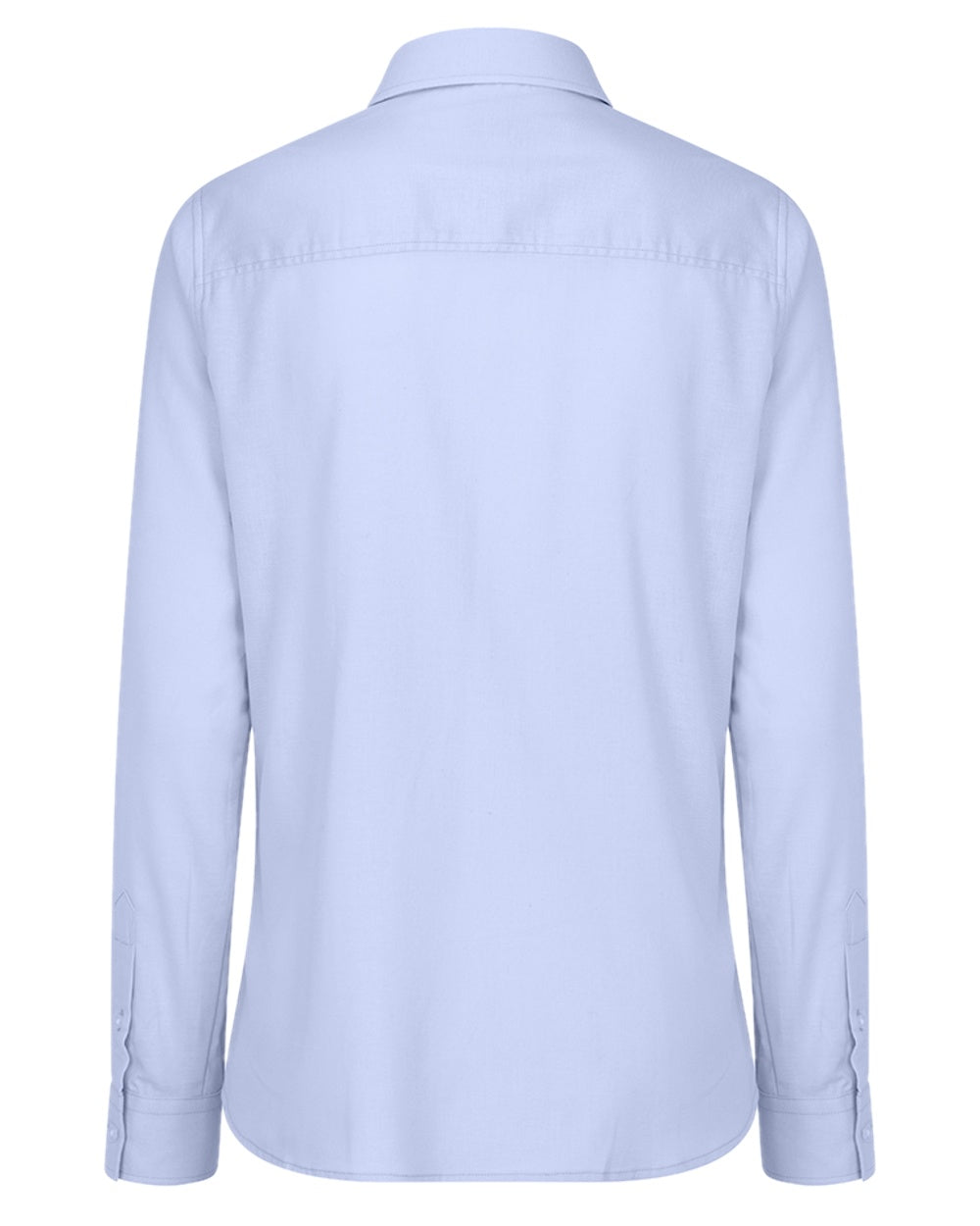 Blue Coloured Hoggs of Fife Callie Twill Ladies Check Shirt on white background #colour_blue