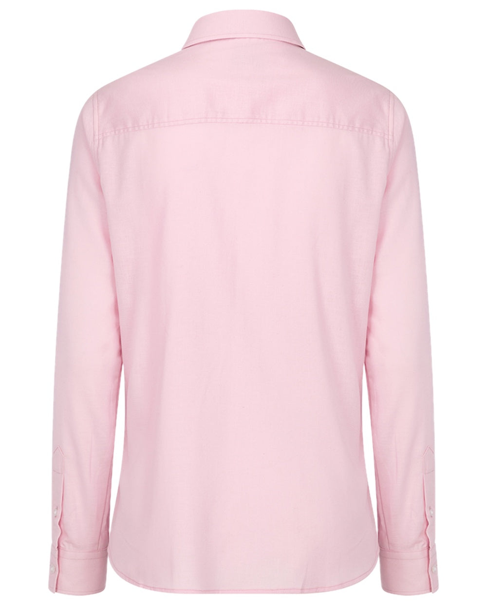 Pink Coloured Hoggs of Fife Callie Twill Ladies Check Shirt on white background #colour_pink
