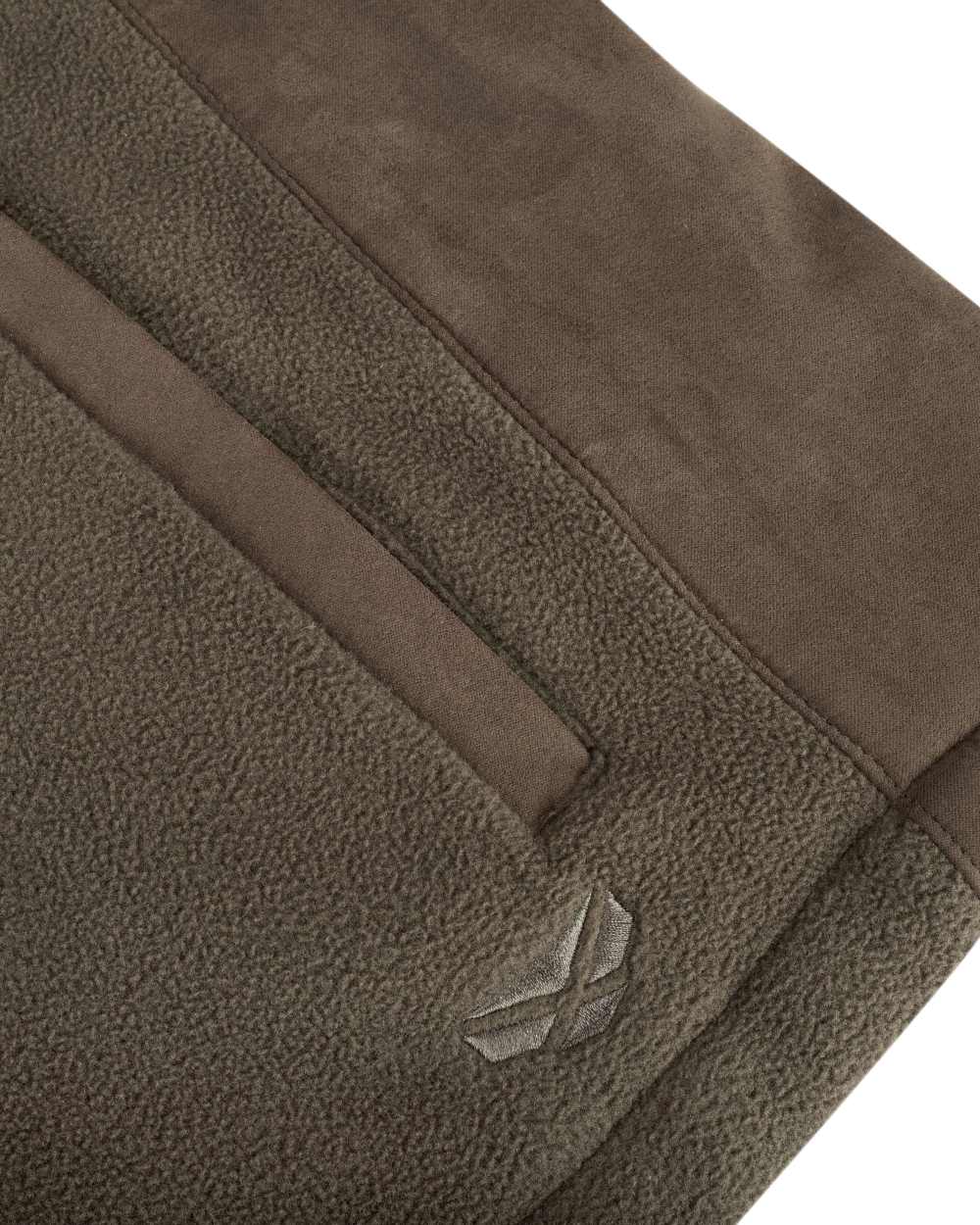 Fen Green Coloured Hoggs of Fife Carrbridge Ladies Waterproof Fleece Jacket on white background #colour_fen-green