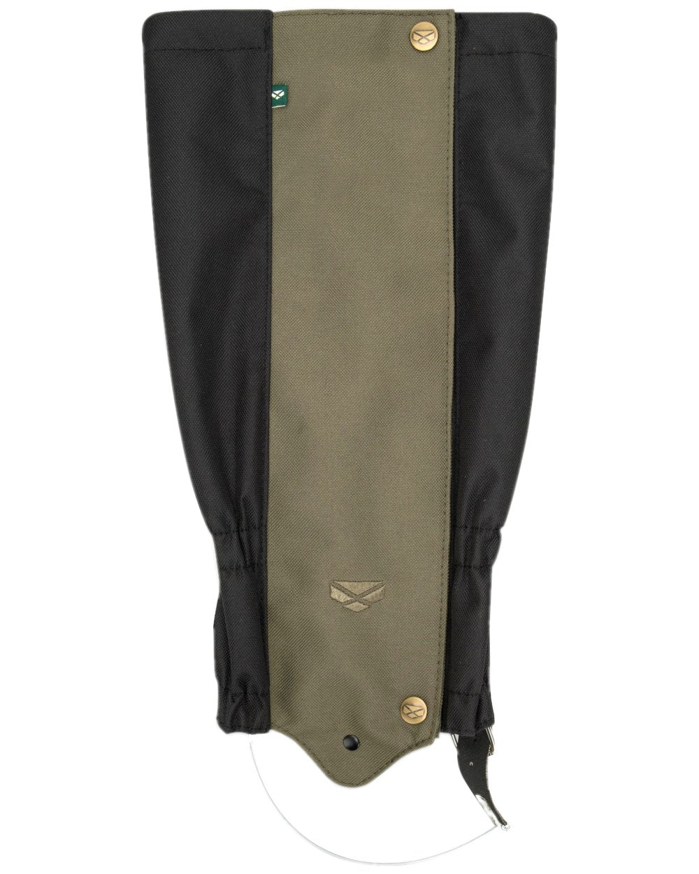 Green Black Coloured Hoggs of Fife Field & Trek Gaiters on white background #colour_green-black