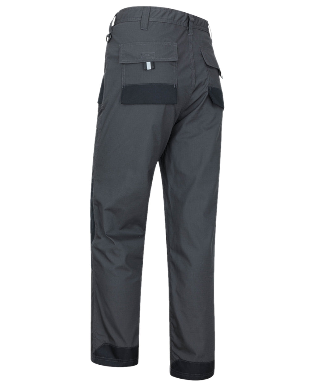 Charcoal Black Coloured Hoggs of Fife Granite II Utility Thermal Trousers on white background #colour_charcoal-black