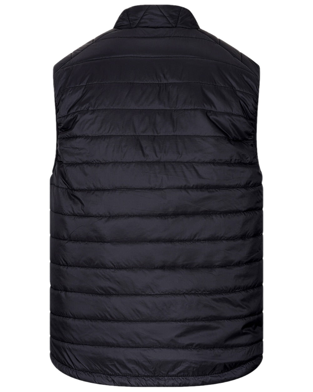 Black Red Coloured Hoggs of Fife Granite Rip-Stop Gilet on white background #colour_black-red