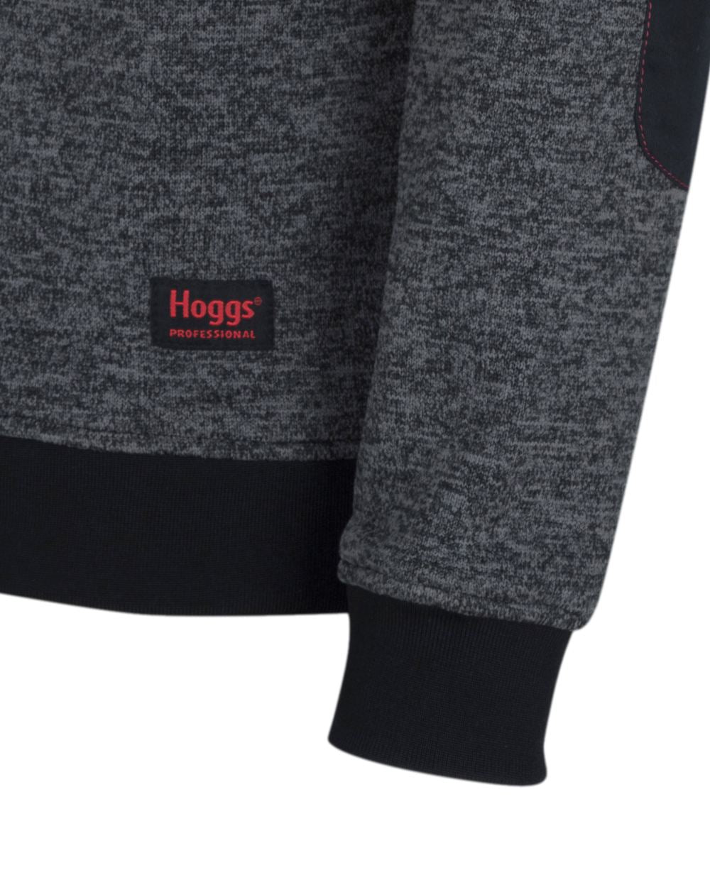 Charcoal Coloured Hoggs of Fife Granite Sweatshirt on white background #colour_charcoal