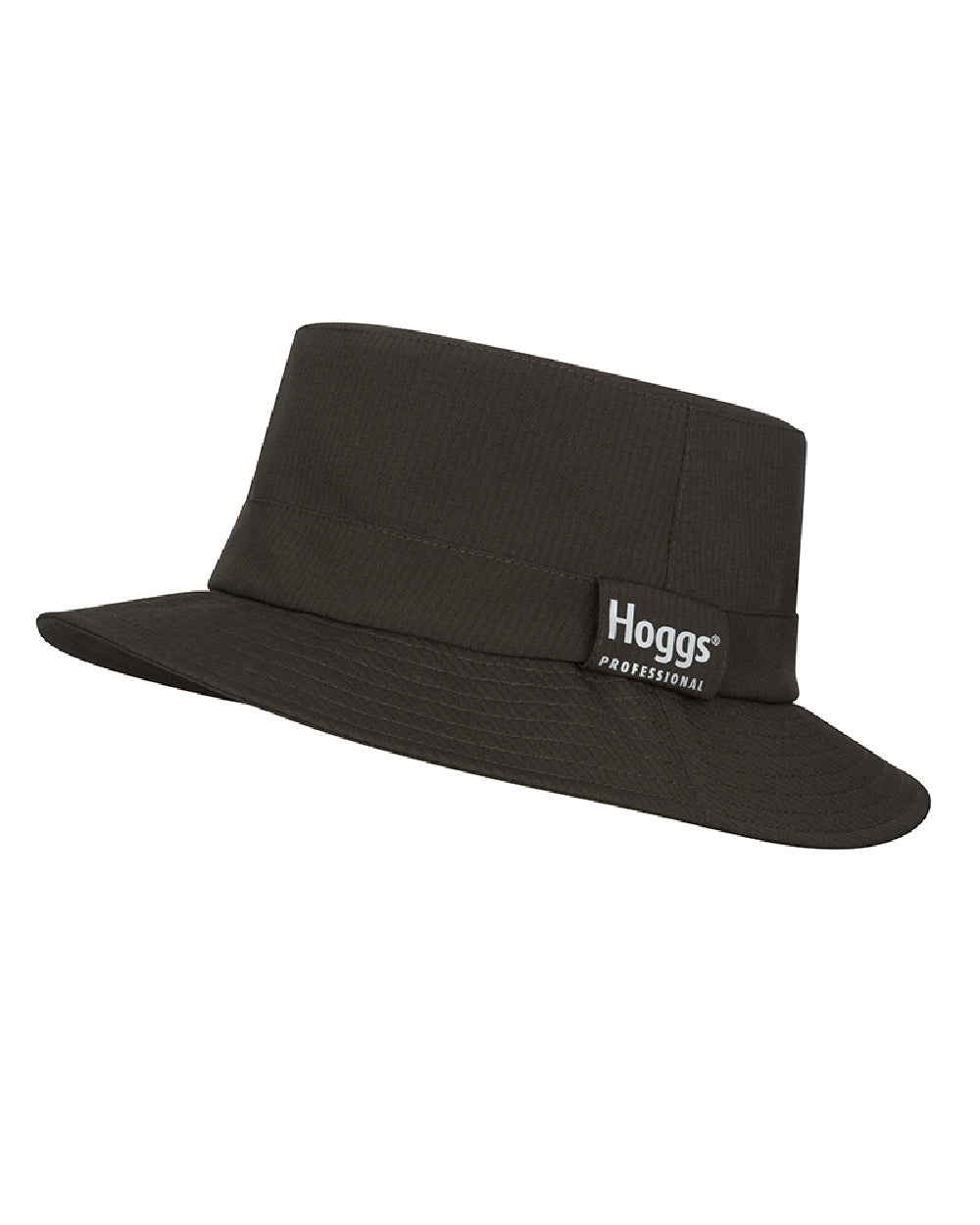 Green coloured Hoggs of Fife Green II Bush Hat on white background #colour_green