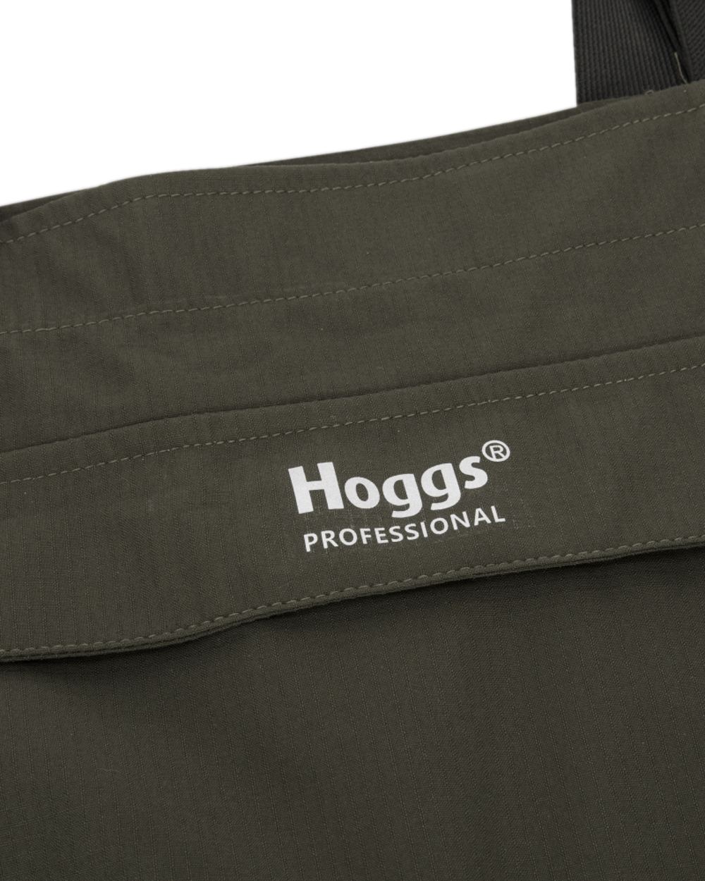 Green Coloured Hoggs of Fife Green King II Waterproof Bib & Brace on white background #colour_green