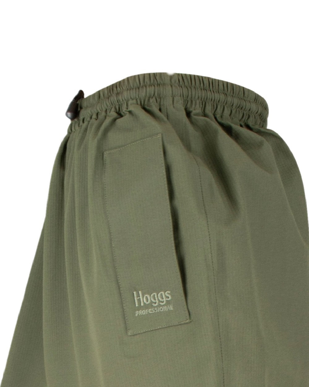 Green Coloured Hoggs of Fife Green King II Waterproof Trousers on white background #colour_green