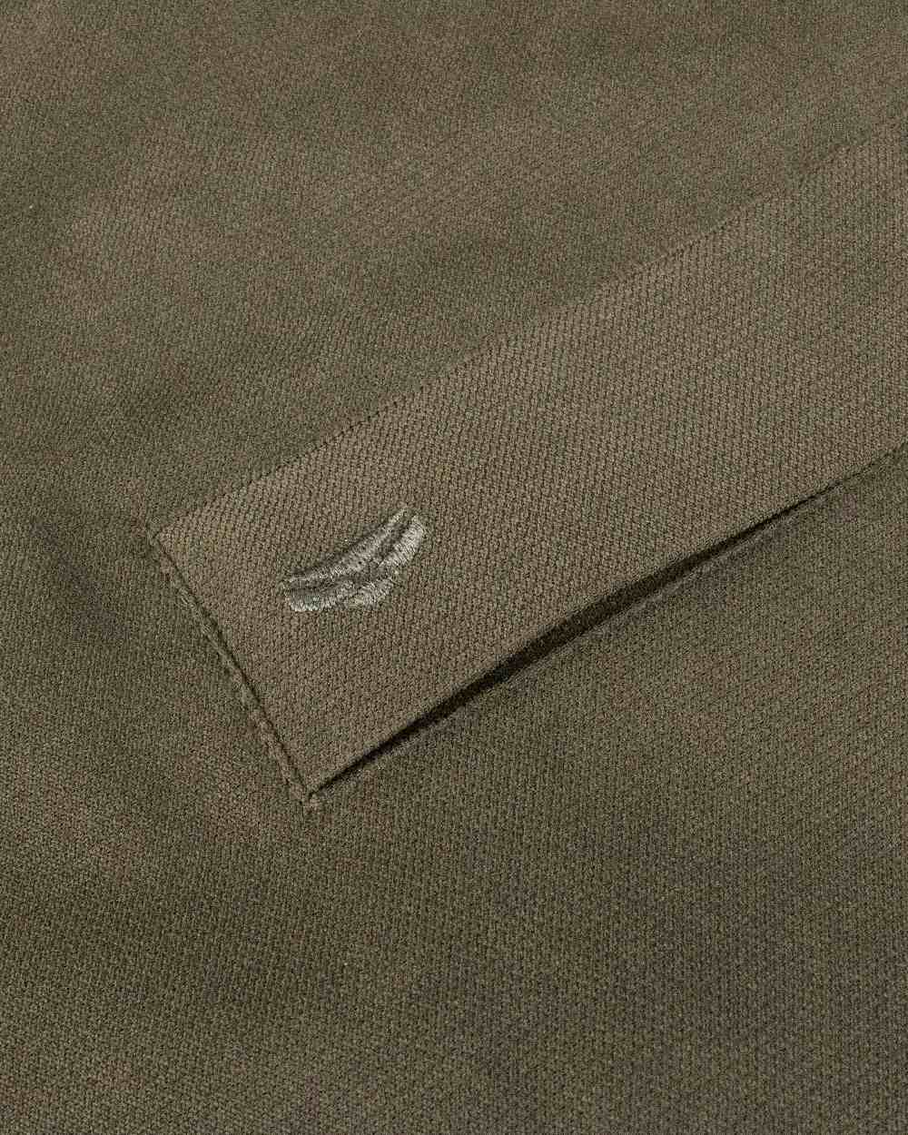 Dark Green Coloured Hoggs of Fife Junior Struther Waterproof Smock on white background #colour_dark-green