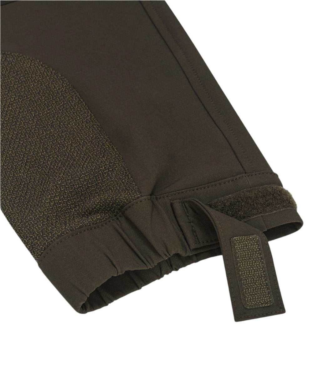 Green Coloured Hoggs of Fife Mens Ardross 4 Way Active Trousers on white background #colour_green