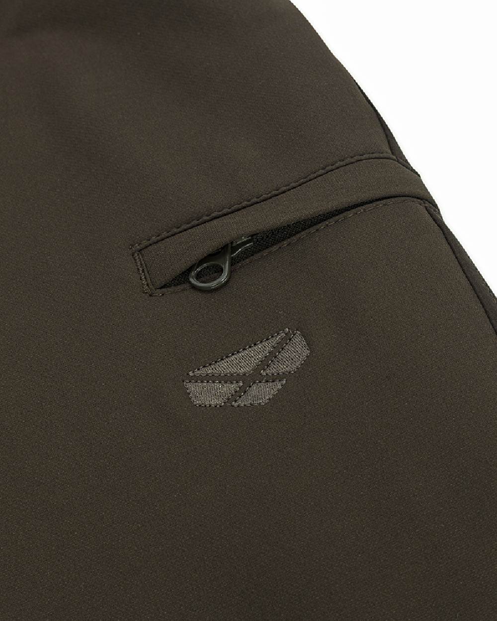Green Coloured Hoggs of Fife Mens Ardross 4 Way Active Trousers on white background #colour_green