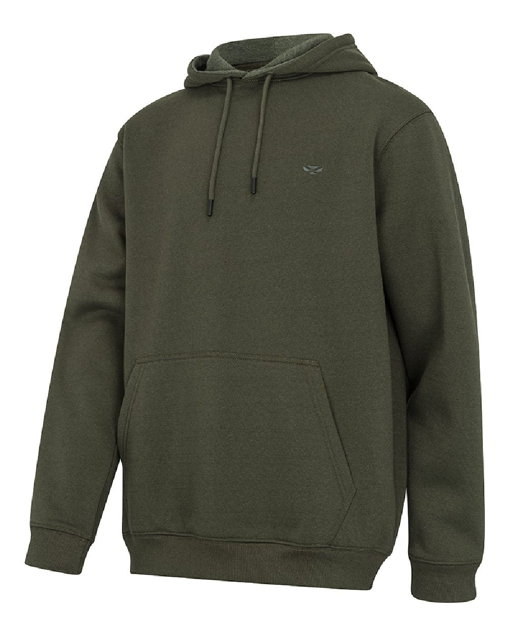Forest Lovat coloured Hoggs of Fife Mens Hoodie on white background #colour_forest-lovat