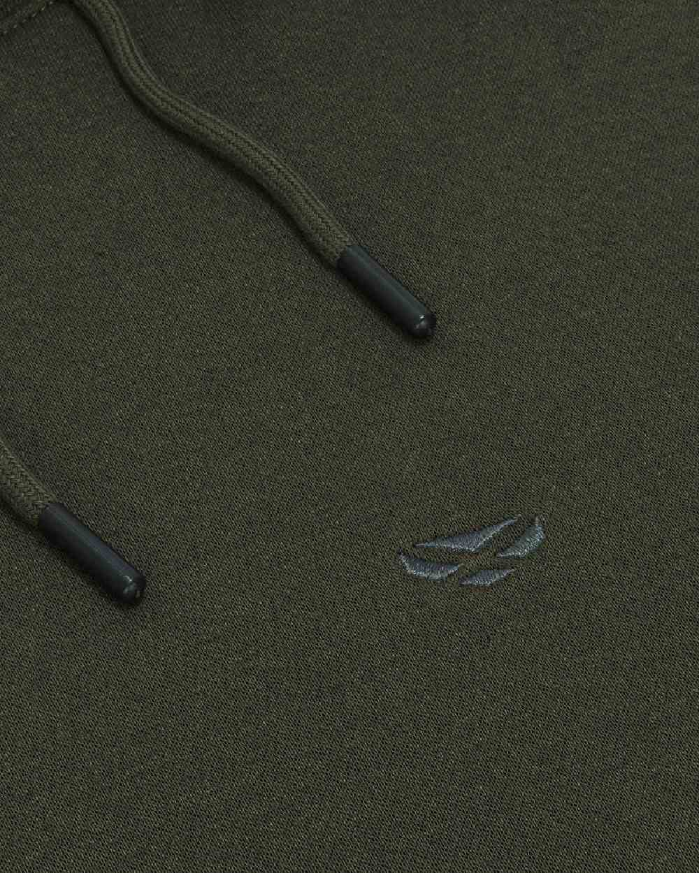 Forest Lovat coloured Hoggs of Fife Mens Hoodie on white background #colour_forest-lovat