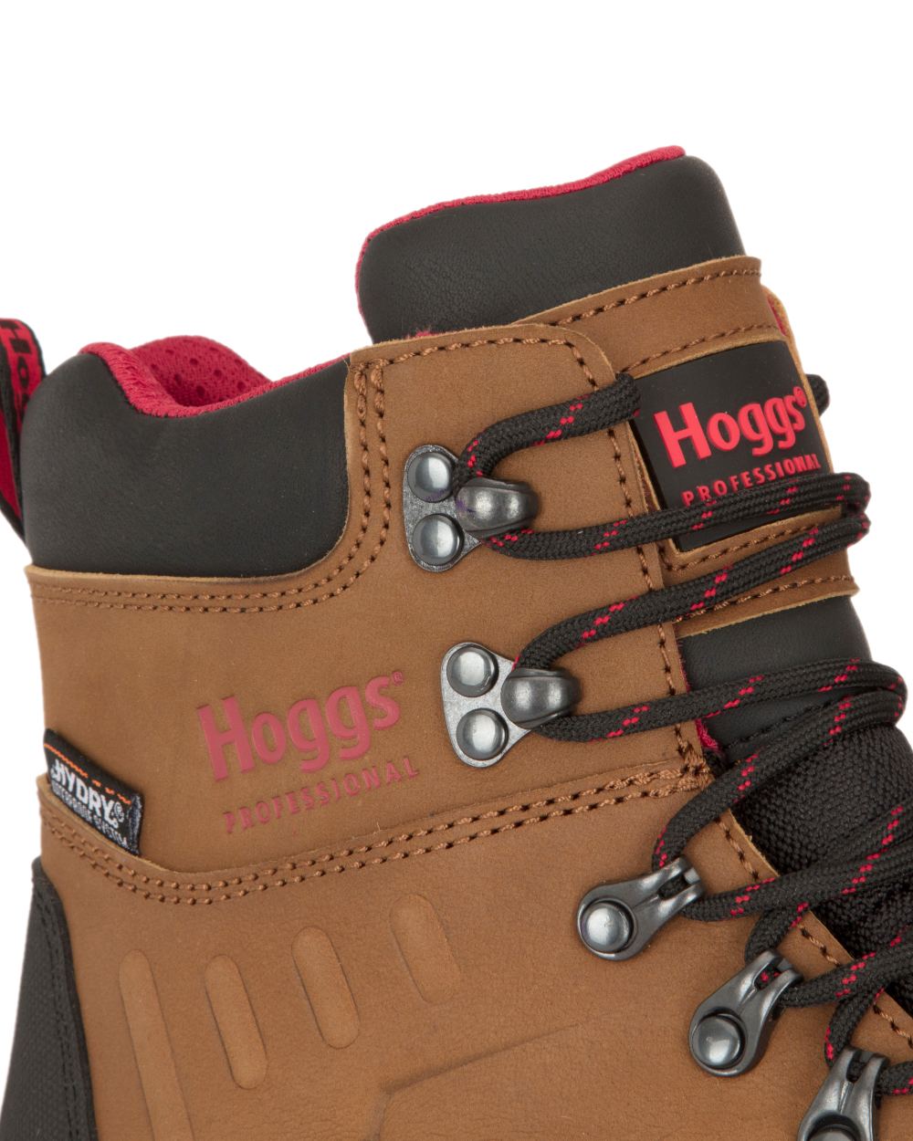 Tan Nubuck Coloured Hoggs of Fife Poseidon S3 Safety Lace-Up Boots on white background #colour_tan-nubuck