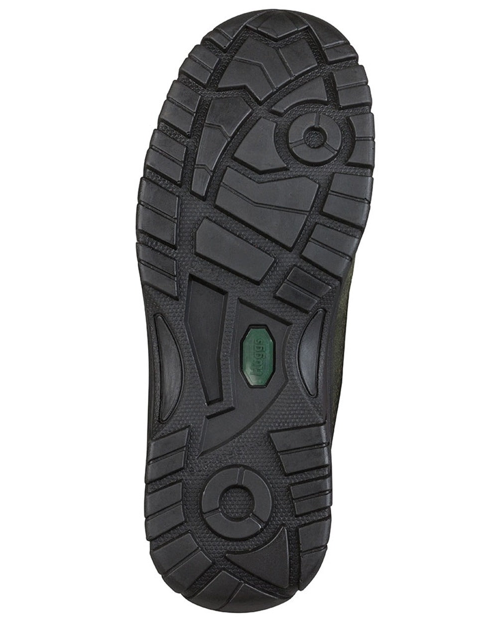 Fern Green Coloured Hoggs of Fife Rambler Waterproof Hiking Boots on white background #colour_fern-green