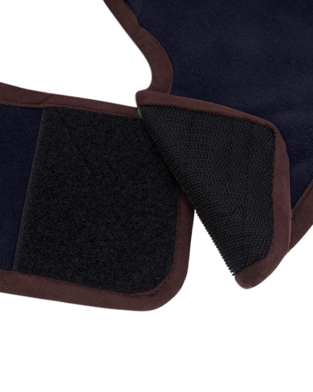 Navy Coloured Hoggs of Fife Stenton Fleece Dog Coat on white background #colour_navy