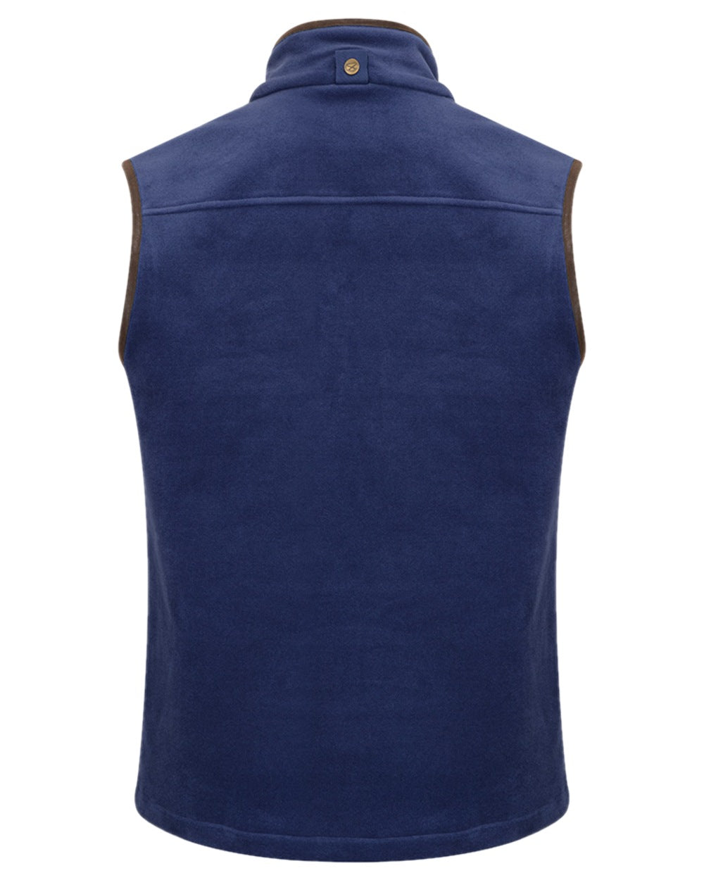 Nordic Blue coloured Hoggs of Fife Stenton Technical Fleece Gilet on white background #colour_nordic-blue